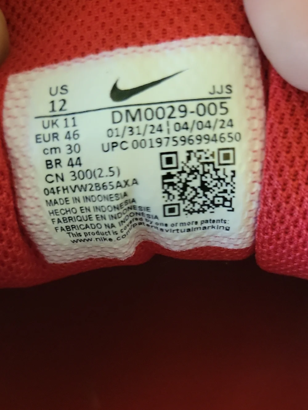 Mens Nike Air Max 90 Grey Red Blue Size 12 Used No Box!